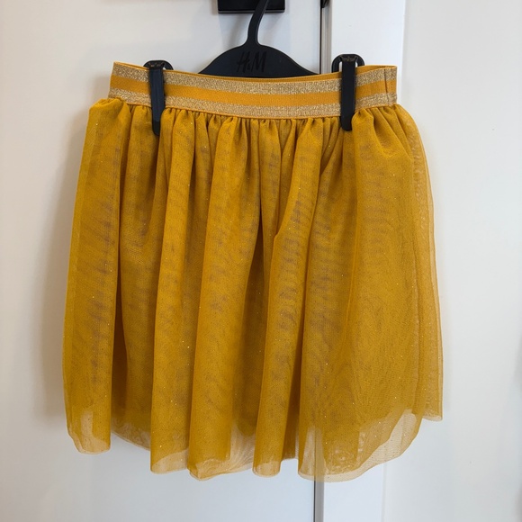 Gold Glitter Skirt - Picture 1 of 5